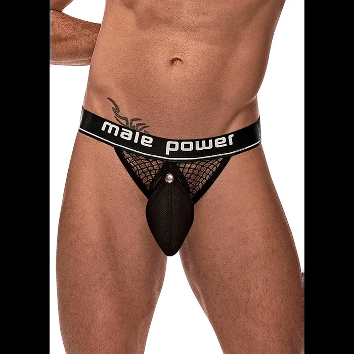 Cock Ring Jock – S/M – Black