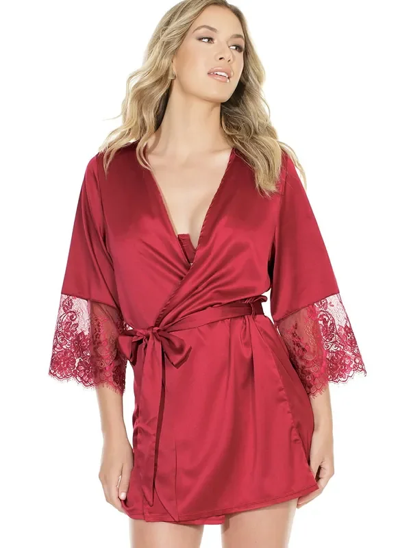 Coquette Kimono, merlot