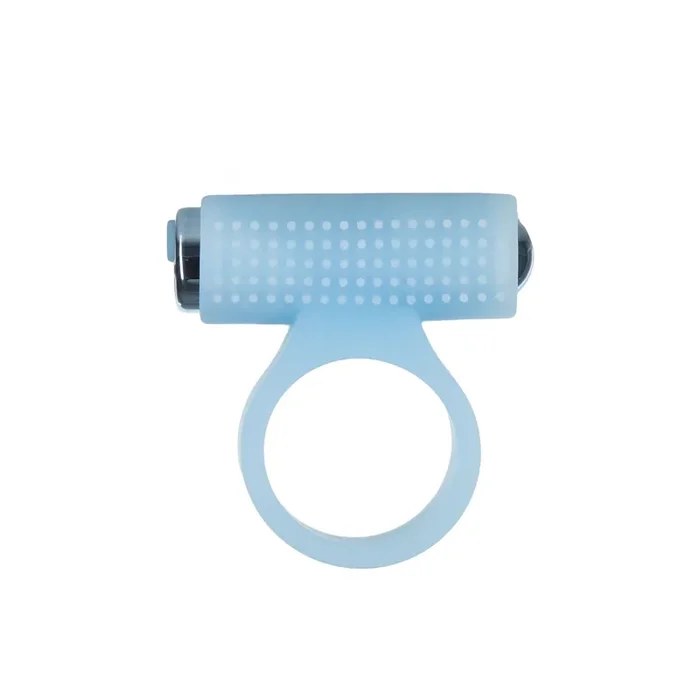 Cosmic Vibrierender Penisring – Glow-in-the-Dark-Blau