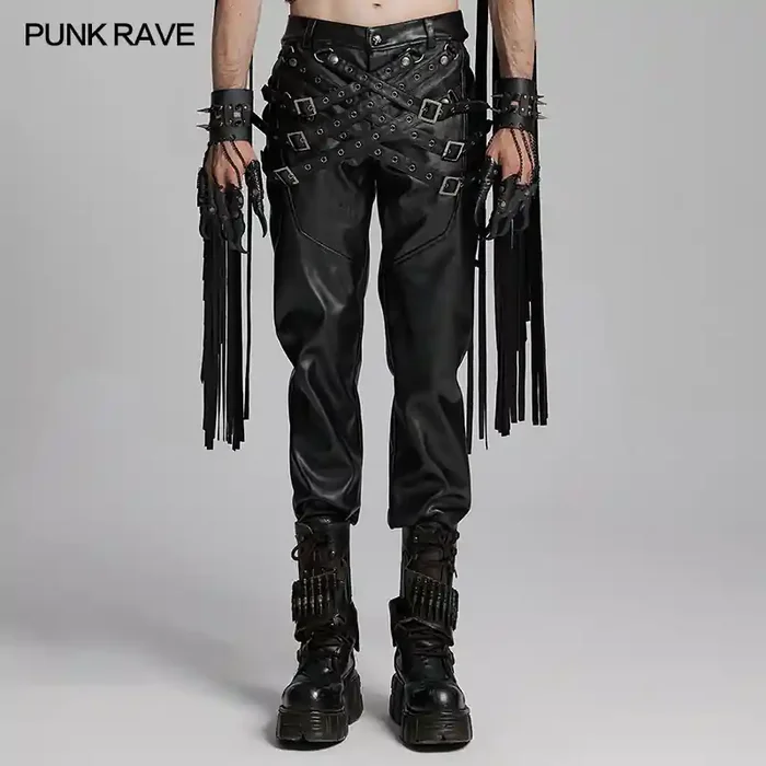 CrissCross Kunstlederhose (Grösse M)