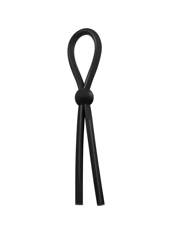 Crushious Billy the Ring Silikon-Penisschlaufe, schwarz