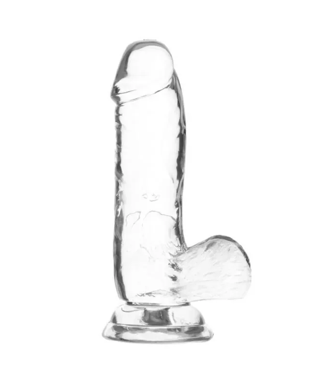 Crystal Addiction – Transparenter Dildo – 15 cm