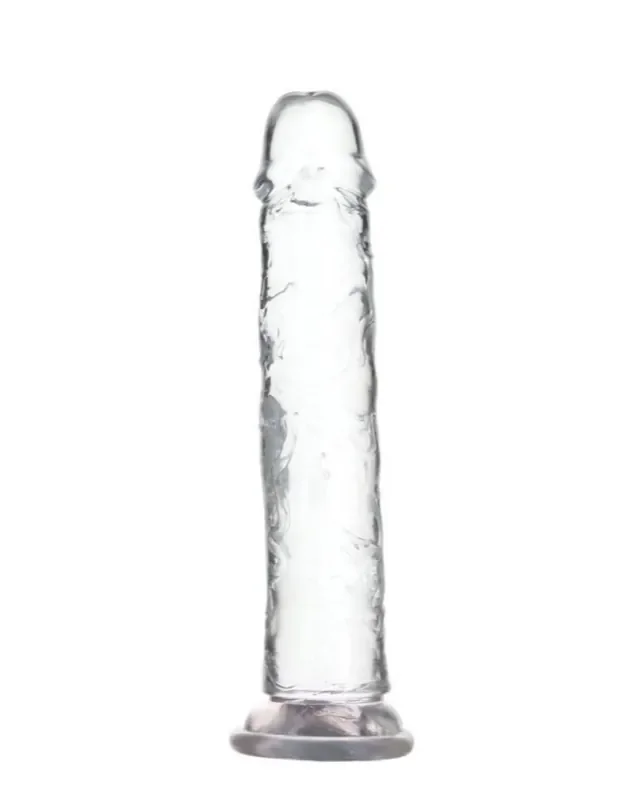 Crystal Addiction – Transparenter Dildo – 20 cm
