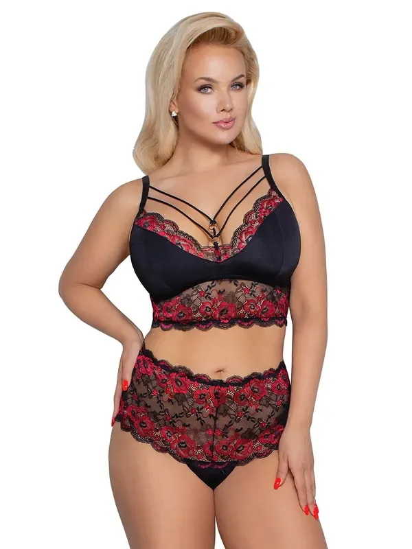 Curves Dessous-Set, schwarz