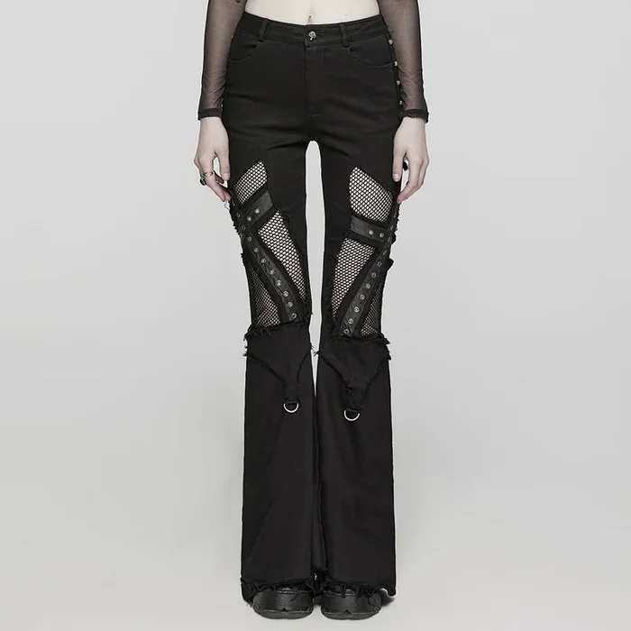 Dark Punk Hose mit Nietendetails
