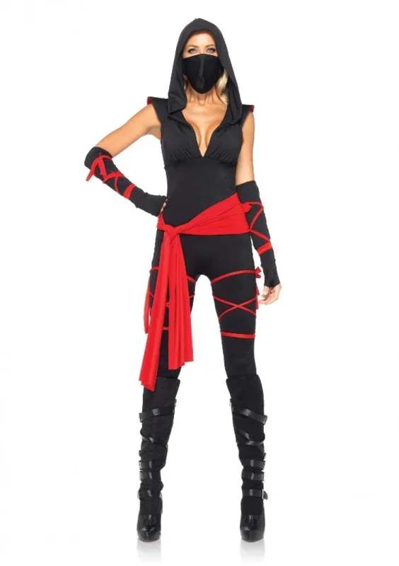 Deadly Ninja – Kostüm Set 5TLG. (Grösse: L)