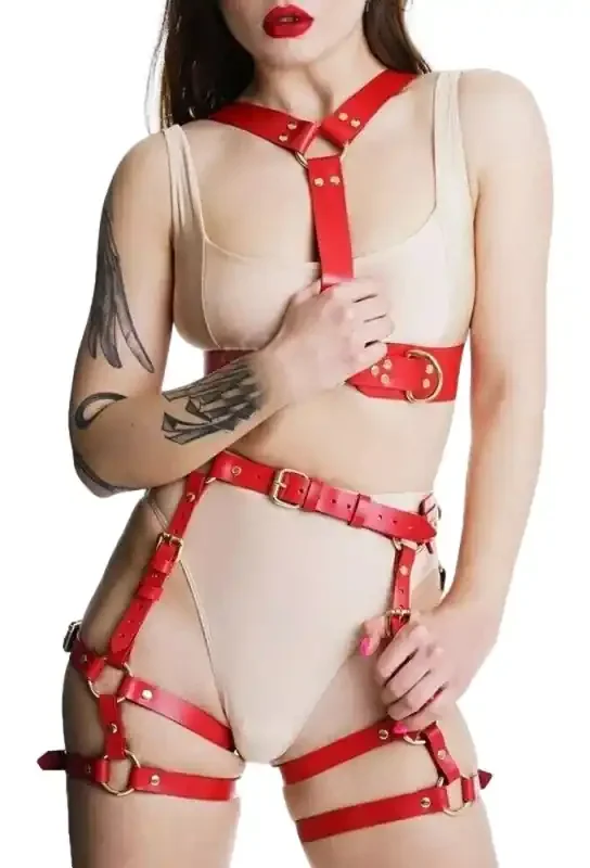 Deliah Softgeschirr Komplett Rot