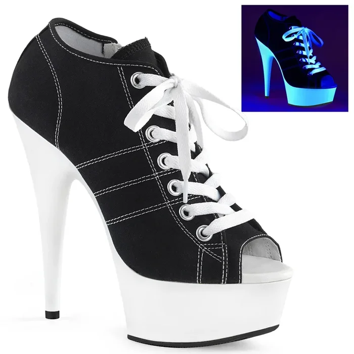 Delight-600SK-01 (High Heel Größe: 9 – Gr. 39, High Heel Farbe: Rot)