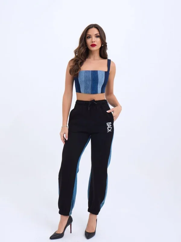Deluxerie Top Crop MF-Catline