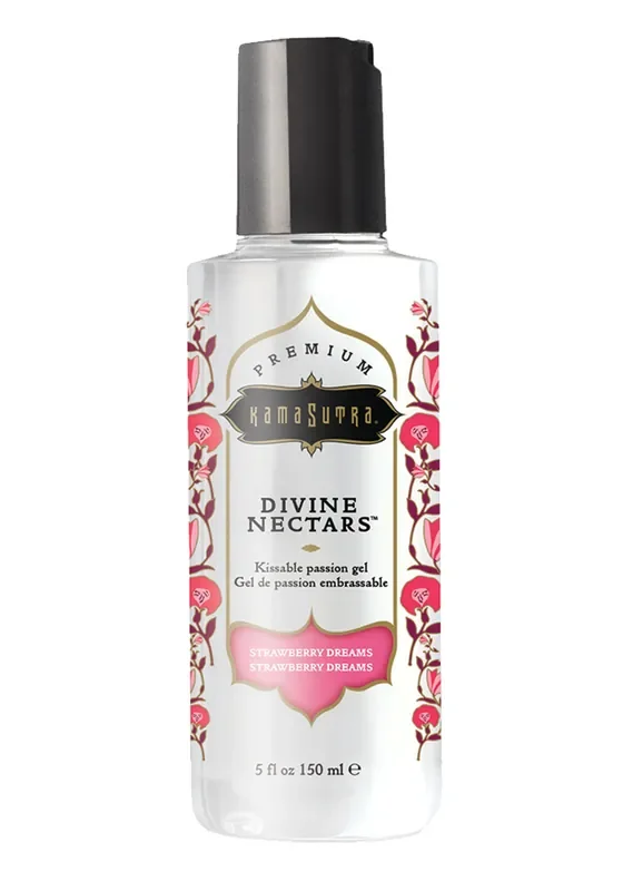 Divine Nectar ableckbares Massageöl – Erdbeere