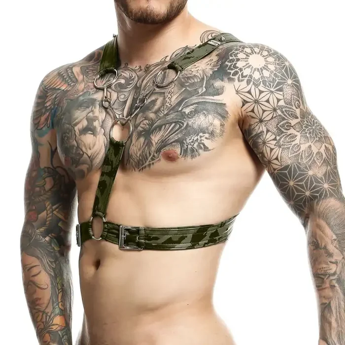 Dngeon Camouflage Cross Chain Hebegurt