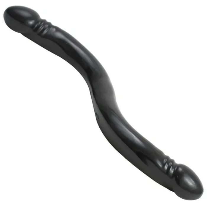 Doc Johnson – Klassischer Doppel-Dildo – Schwarz