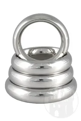 Donut Cockring aus Edelstahl