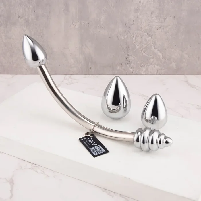 Double ended anal plug – 4 Changeable bulbs included