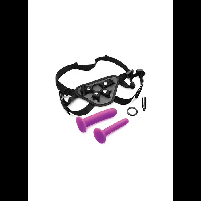 Double-G Deluxe – Vibrating Strap-On Harness