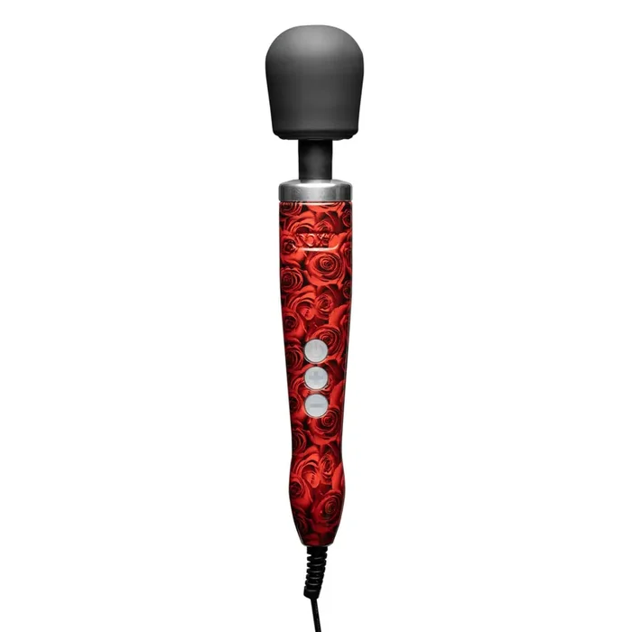 Doxy – Die Cast Wand Massager Rose Pattern