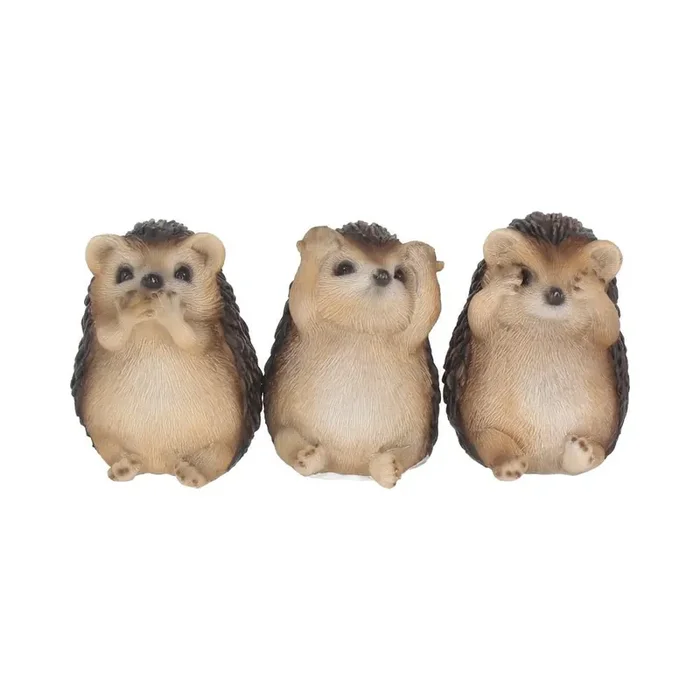 Drei weise Igel