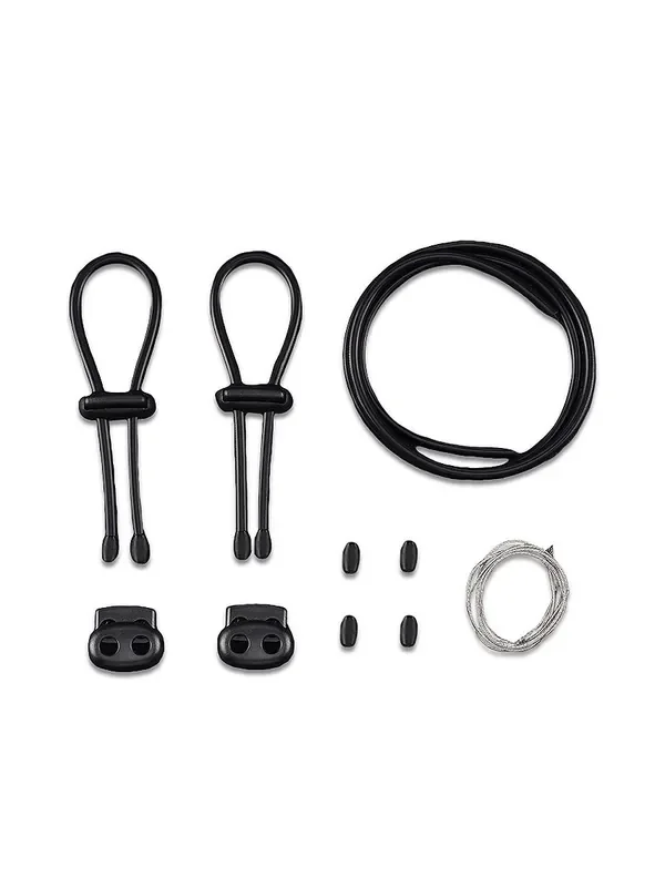 Dungeon Lab Conductive Rubber Rings Pro KIT Elektrosex Penisschlaufen-Set, schwarz
