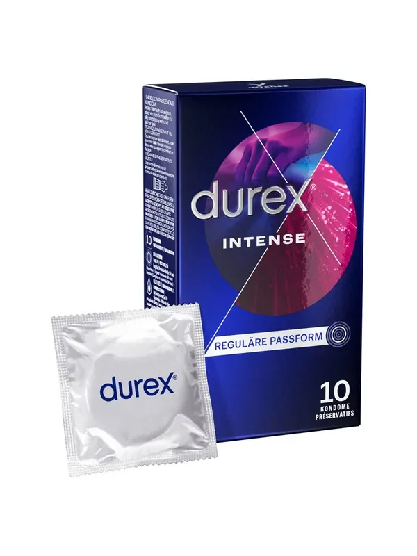Durex Intense Orgasmic Kondome, 10er Pack