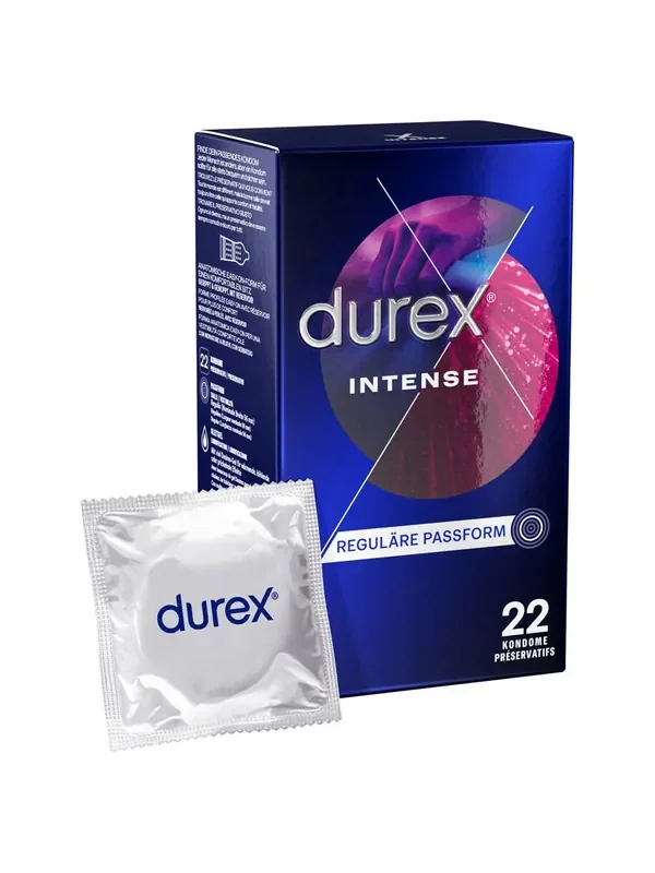 Durex Intense Orgasmic Kondome, 22er Pack