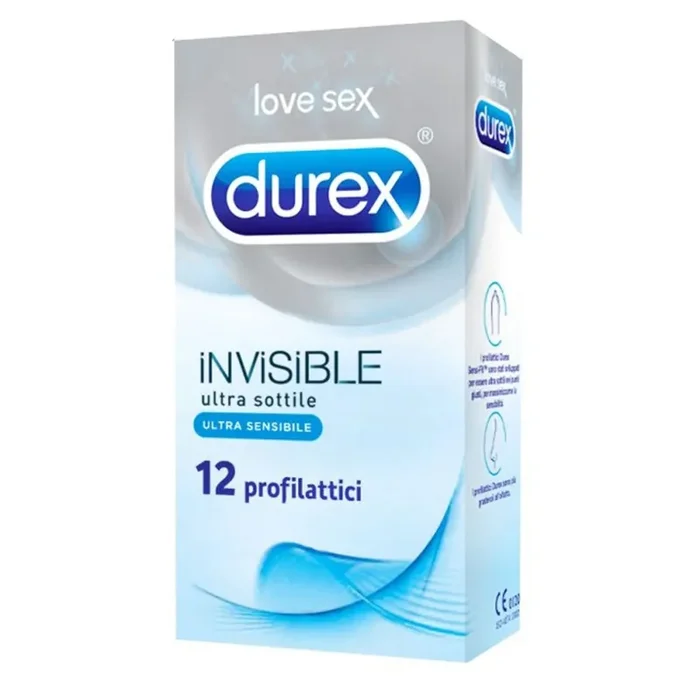 Durex Invisible Extra Sensitive – 12 Stück