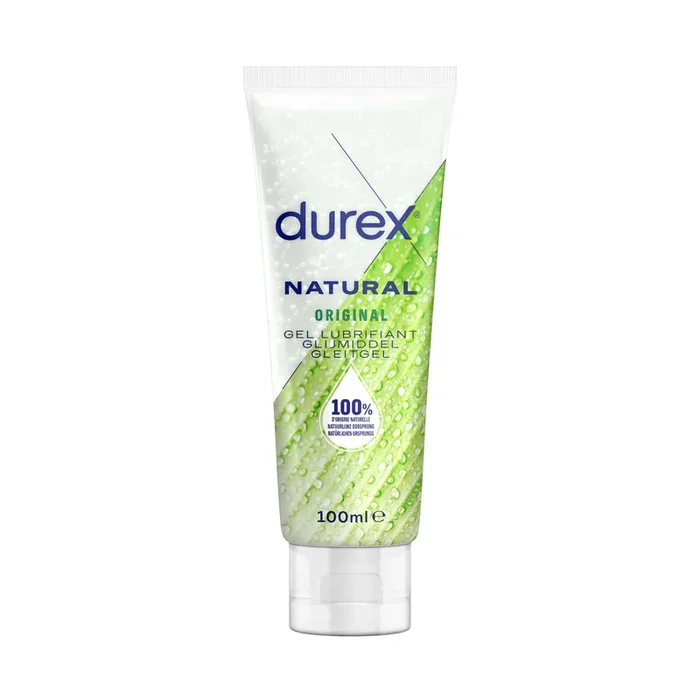 Durex Natural Gleitmittel auf Wasserbasis – 100 ml