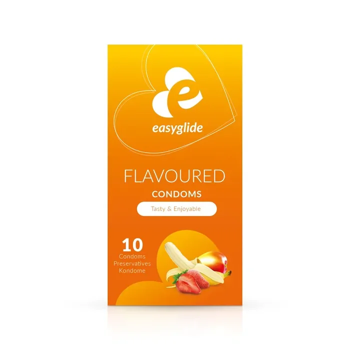 EasyGlide – Kondome mit Geschmack – 10 Stück
