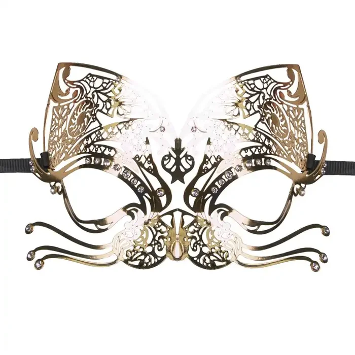 EasyToys – Durchbrochene venezianische Maske in Gold