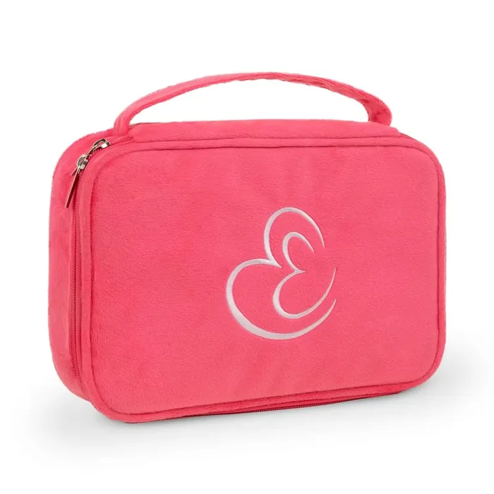 EasyToys Samt Toybag – Rosa