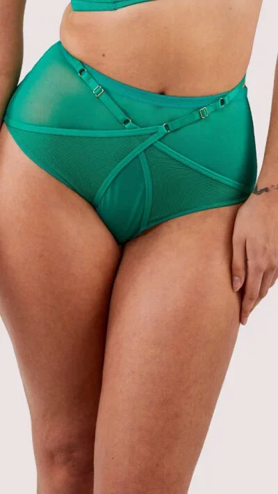 Eddie Crossover-Panty Green