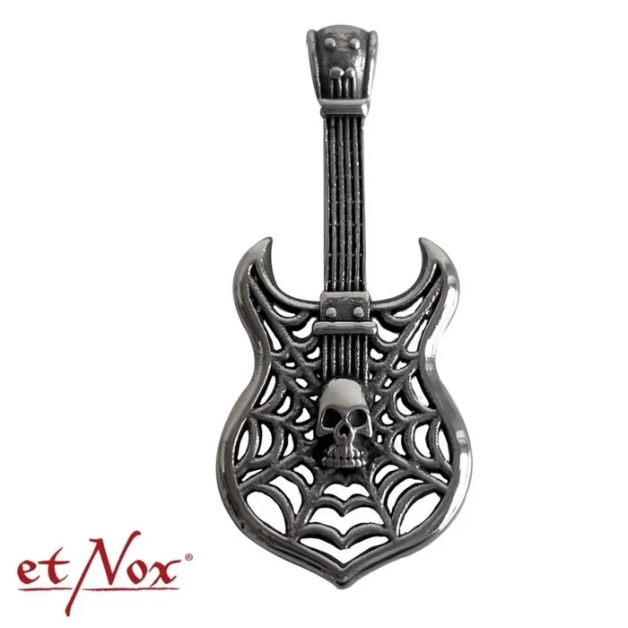 EdelstahlAnhänger – GuitarSkull