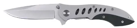 Einhandklappmesser mit gelochtem Griff
