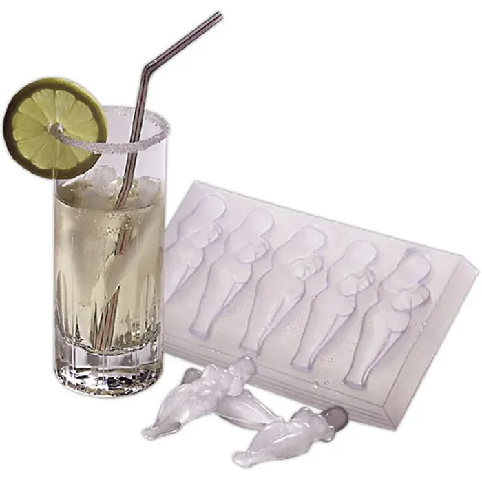 Eiswürfelmacher in Frauenkörperform