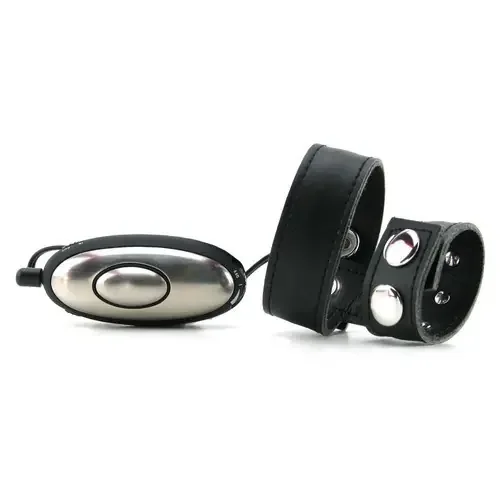 Electro Cockring Leder
