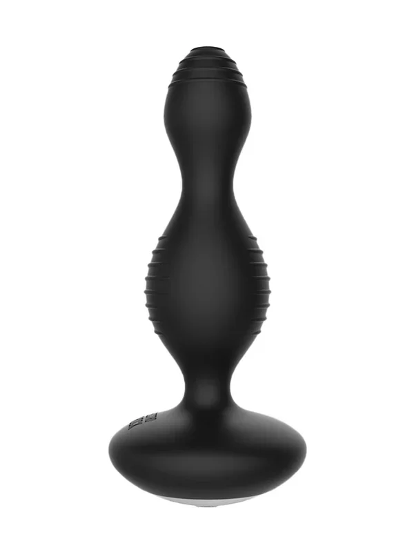 Electro Shock Buttplug: Elektro-Vibroplug, schwarz