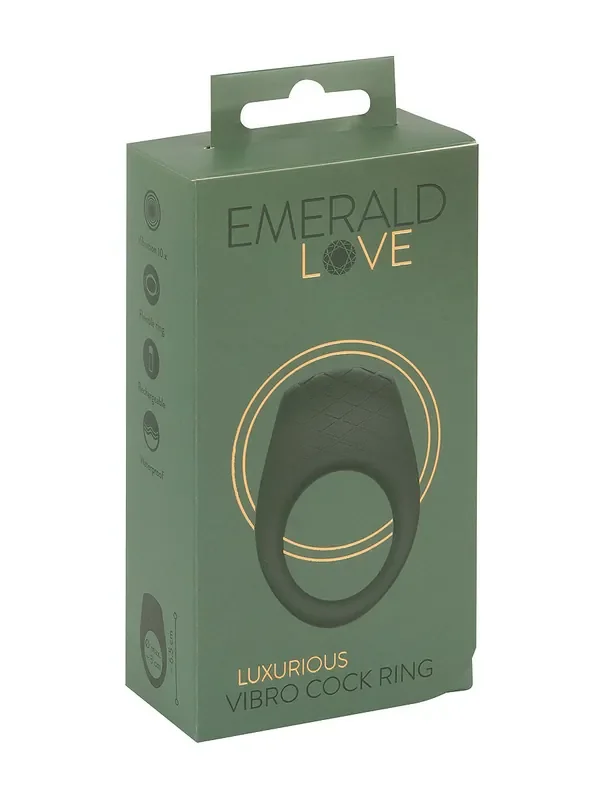 Emerald Love Luxuriöser Penisring, grün