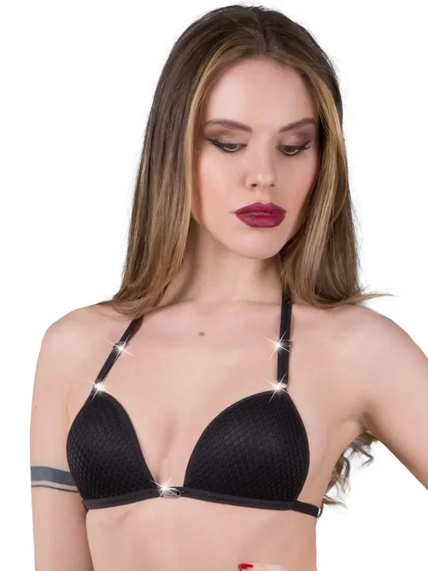 Eros Veneziani Antonia Neckholder-BH, schwarz