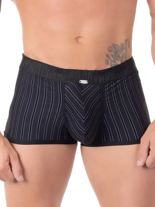 Eros Veneziani Black Passion Push-Up Boxer, schwarz