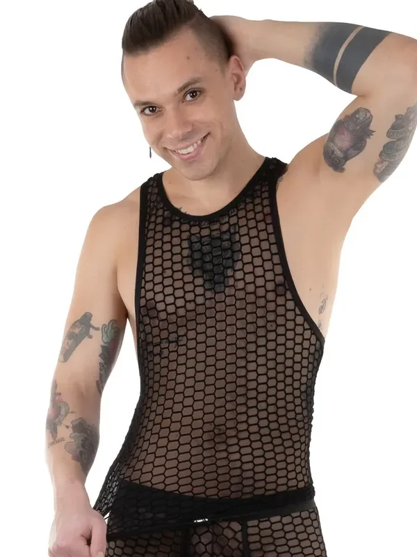 Eros Veneziani Cella Tanktop, schwarz