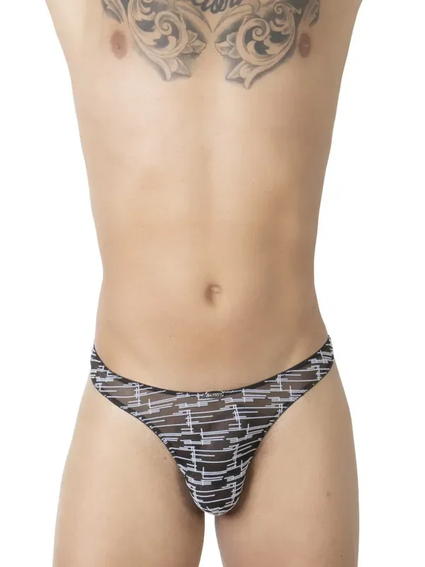 Eros Veneziani Maurizio String, schwarz/weiß