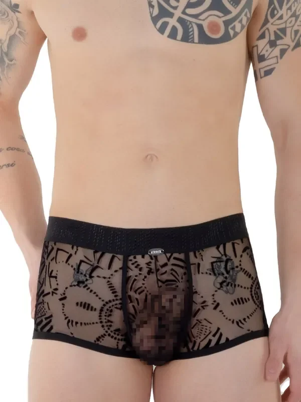 Eros Veneziani Patrizio Push-Up Boxer, schwarz