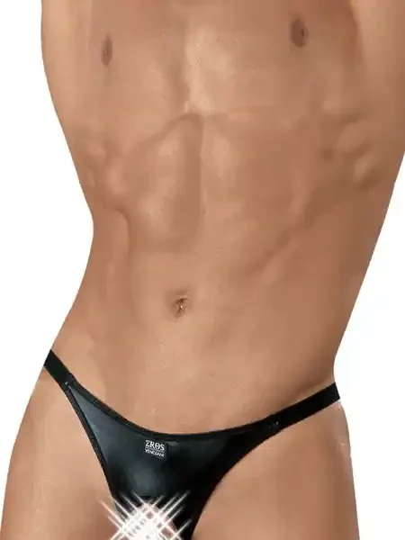 Eros Veneziani Stringtanga, schwarz