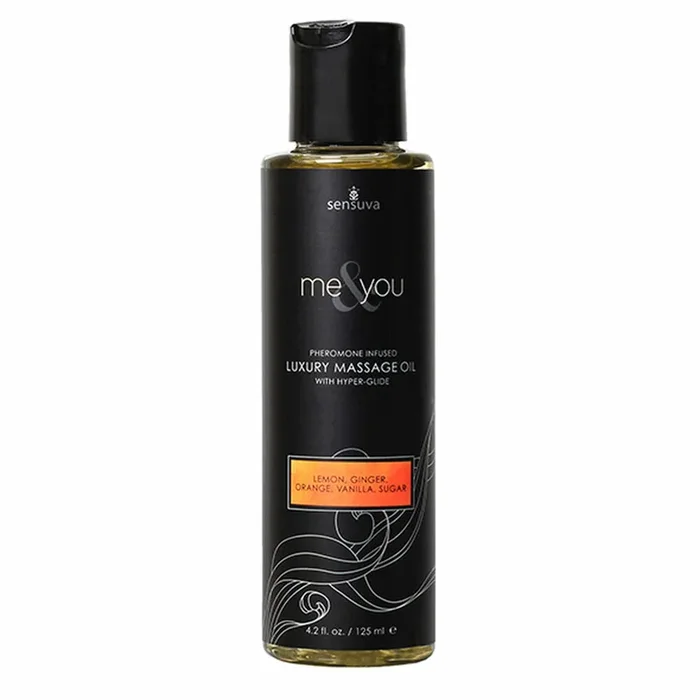 Erotic Massage Oil Me & You Sensuva 125 ml Citric