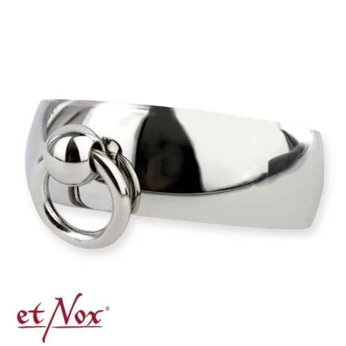 Et Nox Ring Der O – Edelstahl Abgerundet – 8 Mm