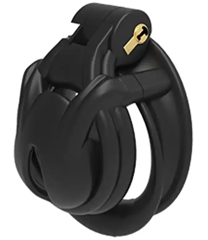 Evo S 4 x 3,5cm Keuschheitsgürtel Schwarz