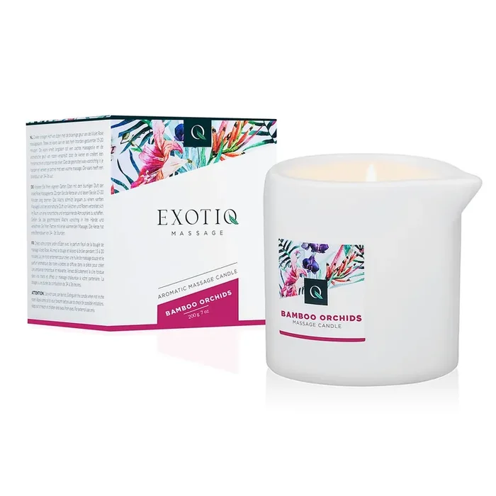 Exotiq Massagekerze Bamboo Orchids – 200g
