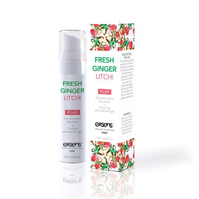 Exsens Stimulation Gel – Ingwer/Litchi