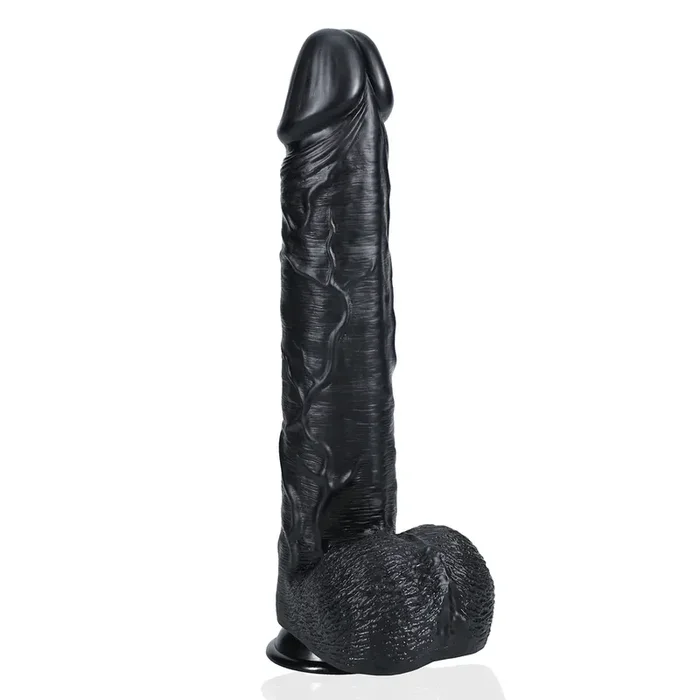 Extra Large Straight with Balls 15 / 38 cm – Black
