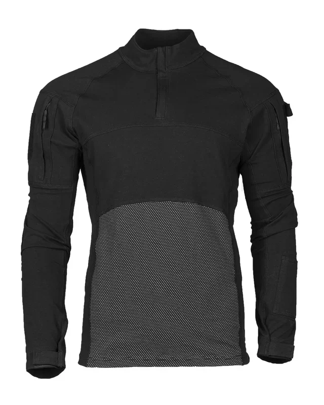 Feldhemd 2 Stück (Farbe: Schwarz, Grösse: XXXL)