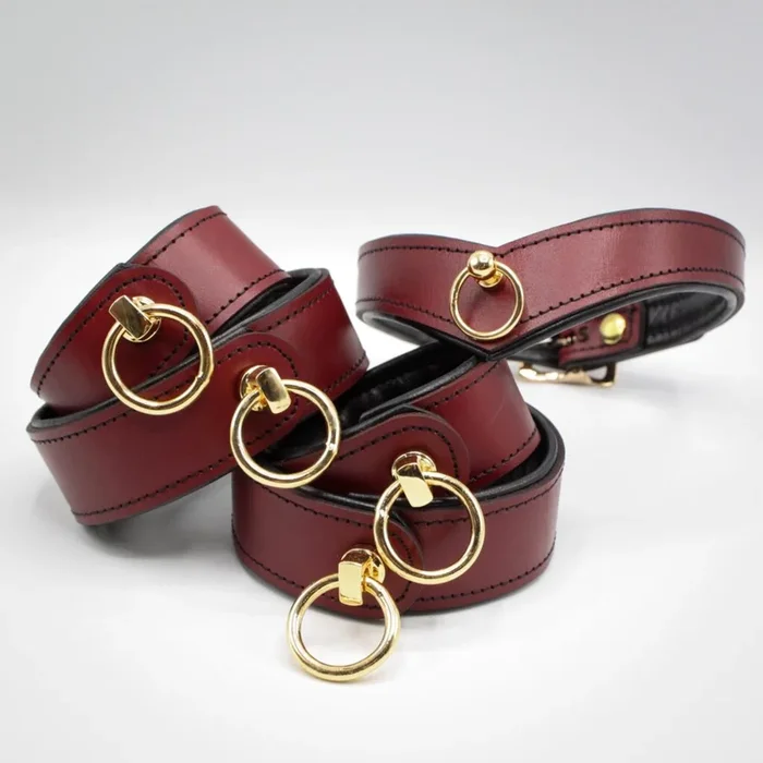 Fesselset „classic No. 1“ – burgundy – penumbra